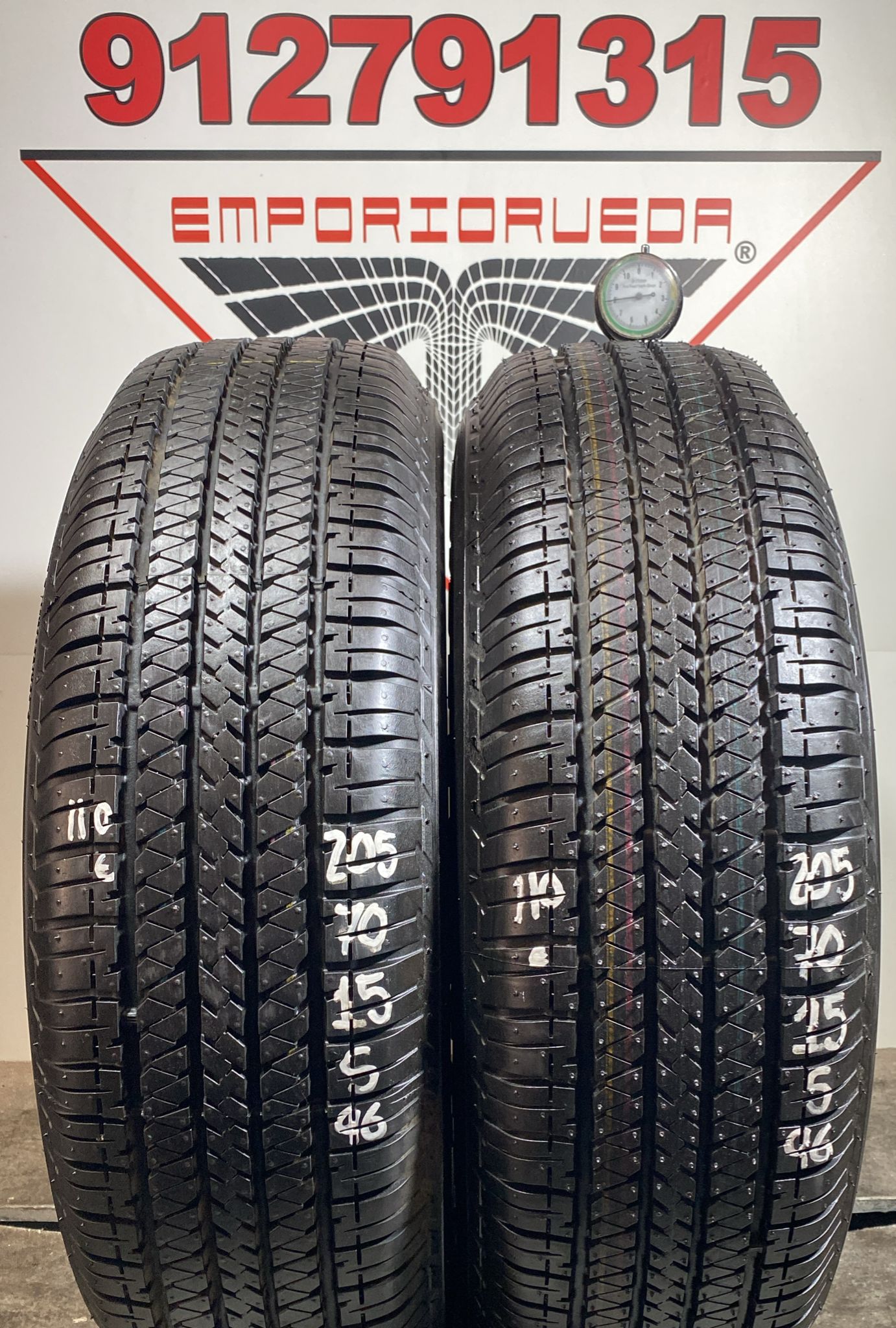 BRIDGESTONE DUELER USADO M+S 205/70 R15 96 S